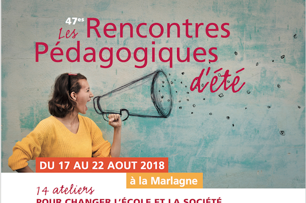 Actualité n°7 : Bientôt les Rencontres Pédagogiques d’Eté